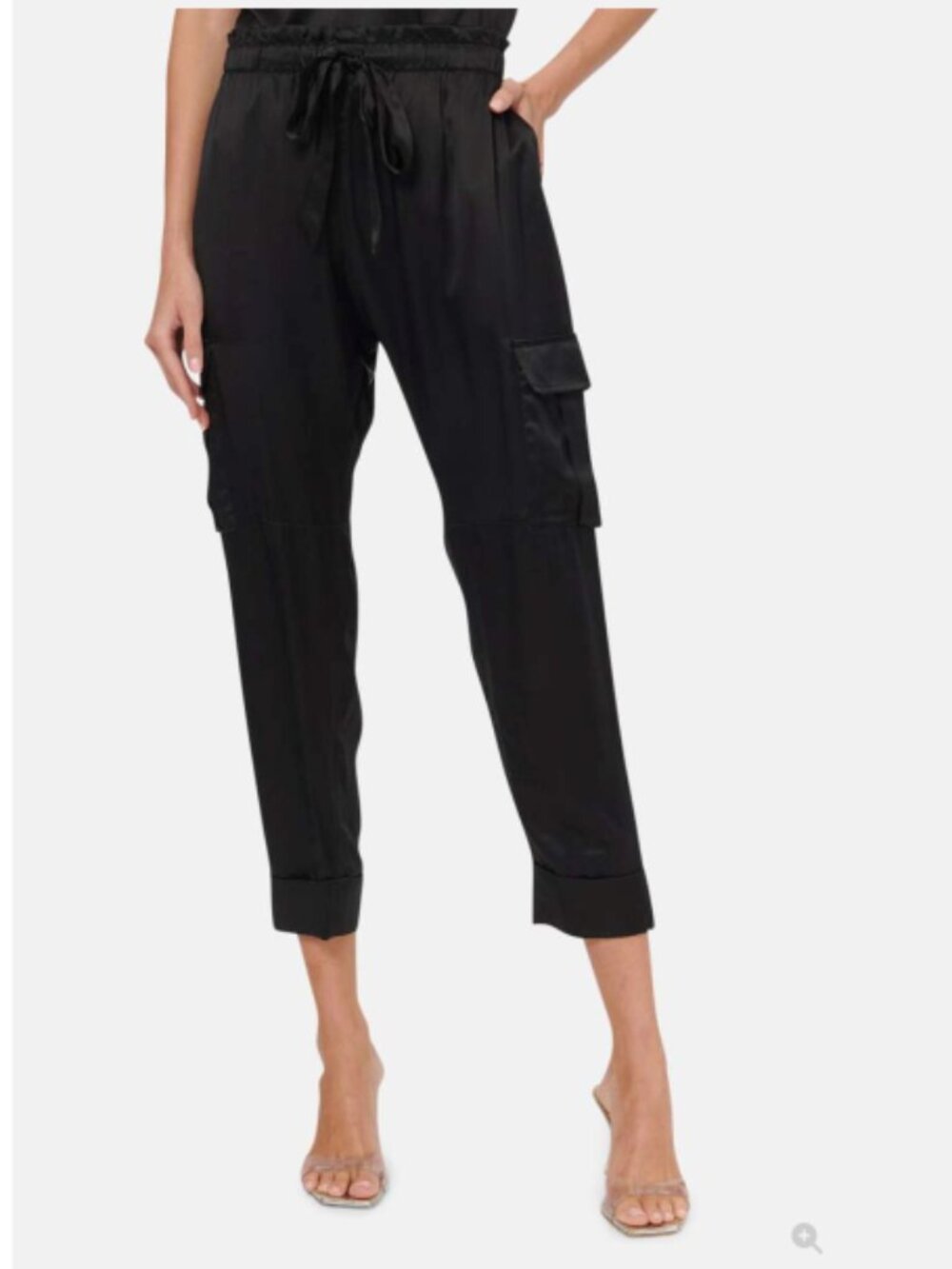 CAMI NYC Carmen Cargo Pant - Black S - Picture 5 of 9